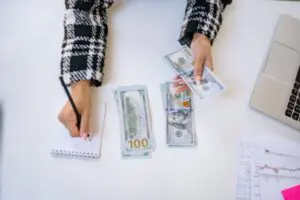 counting money